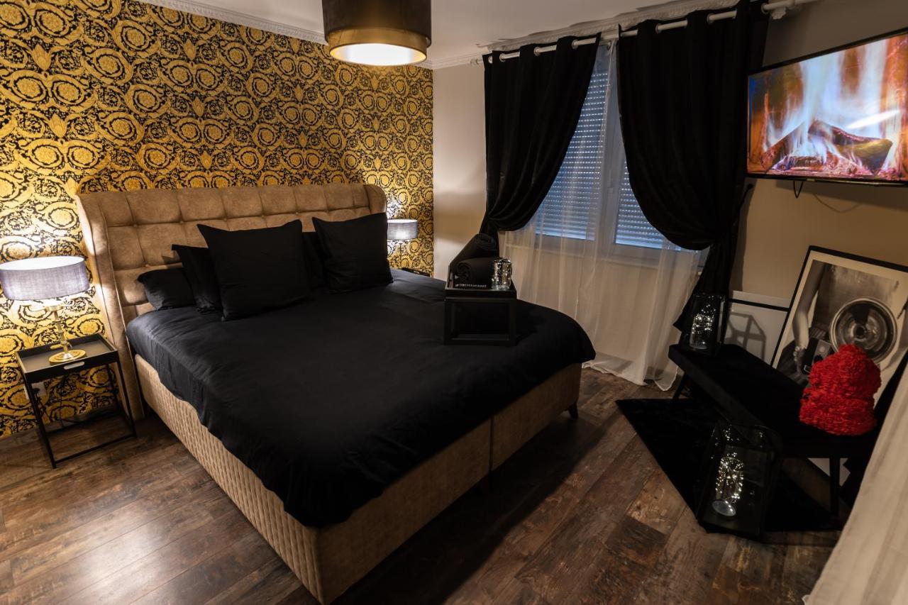 Dynasty Home Spa Appartement 100M2 Jacuzzi Terrasse 홀츠하임 외부 사진